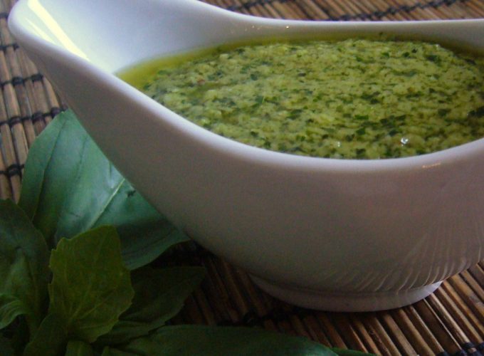 Соус Песто с грецкими орехами