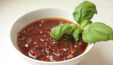 Соус Песто с вялеными помидорами