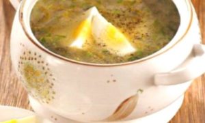 Щи из крапивы и щавеля