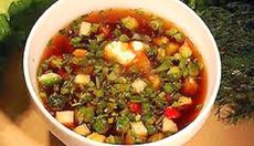 Старинный рецепт летнего супа: ботвинья