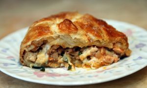 Мясной штрудель (по-гречески)