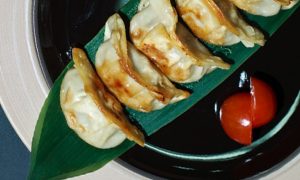 Японские пельмени гедза (гиоза)