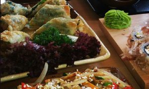 Японская кухня. Жареные блюда