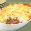 Традиционный английский пирог cottage pie или «пастуший пирог»