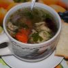Простой куриный супчик