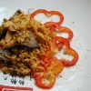 Рис с курицей и лесными грибами