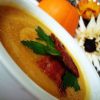 Тыквенный суп-пюре с беконом