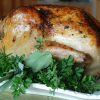 Рождественская утка с яблоками и черносливом